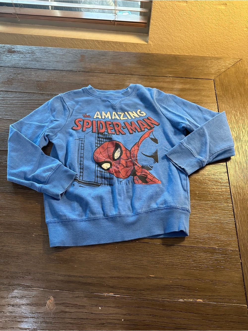 Sz 8 jumping beans Blue Spider-Man Graphic Sweatshirt